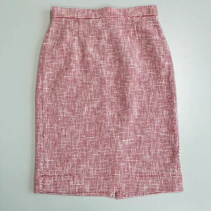 [BUNJANG] Vivienne Westwood Pink Tweed Midi Skirt / [정품] 비비안웨스트우드 핑크 트위드 미디스커트