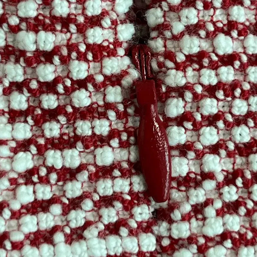 [BUNJANG] Vivienne Westwood Pink Tweed Midi Skirt / [정품] 비비안웨스트우드 핑크 트위드 미디스커트