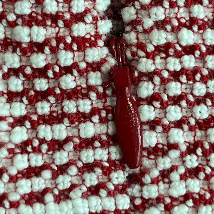 [BUNJANG] Vivienne Westwood Pink Tweed Midi Skirt / [정품] 비비안웨스트우드 핑크 트위드 미디스커트