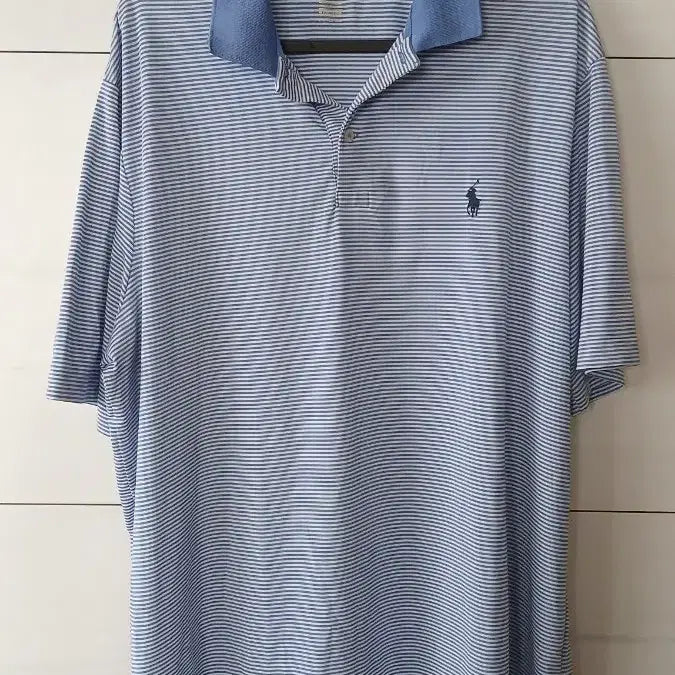 [BUNJANG] Polo Ralph Lauren Striped Short Sleeve T-shirt / 폴로 랄프로렌 스트라이프 반팔 티셔츠 180-100A 실측105-110