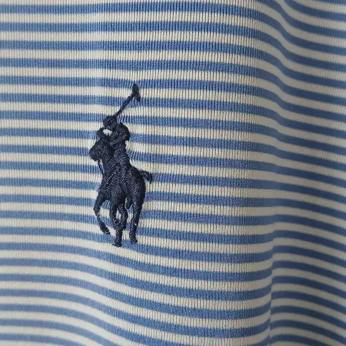 [BUNJANG] Polo Ralph Lauren Striped Short Sleeve T-shirt / 폴로 랄프로렌 스트라이프 반팔 티셔츠 180-100A 실측105-110
