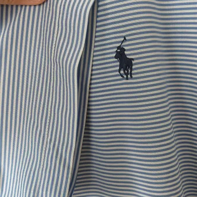 [BUNJANG] Polo Ralph Lauren Striped Short Sleeve T-shirt / 폴로 랄프로렌 스트라이프 반팔 티셔츠 180-100A 실측105-110