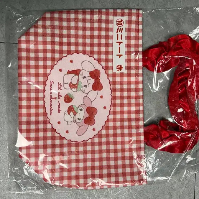 [BUNJANG] Mico Sanrio Collaboration Mini Tote Bag / 미코 산리오 콜라보 쿠지 토트백