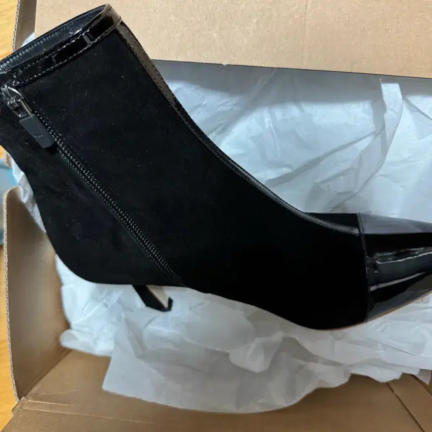 [BUNJANG] Blanc de Moon Ankle Boots 235 7cm / (배포 새상품)블랑드문 앵클부츠 수제화 235 7cm