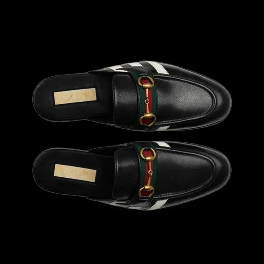 [BUNJANG] Gucci Adidas Horsebit Black Slippers / 구찌 x 아디다스 슬리퍼 홀스빗 블랙