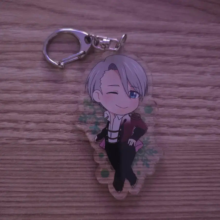 [BUNJANG] Yuri on Ice Victor Nikiforov Acrylic Key Holder / 유리 온 아이스 빅토르 니키포르프 에루큣토 아크릴 키홀더