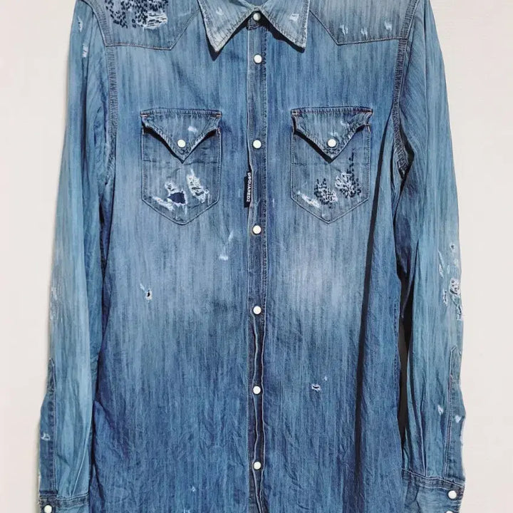 [BUNJANG] DSQUARED2 Denim Shirt / DSQUARED2 데님 셔츠 48