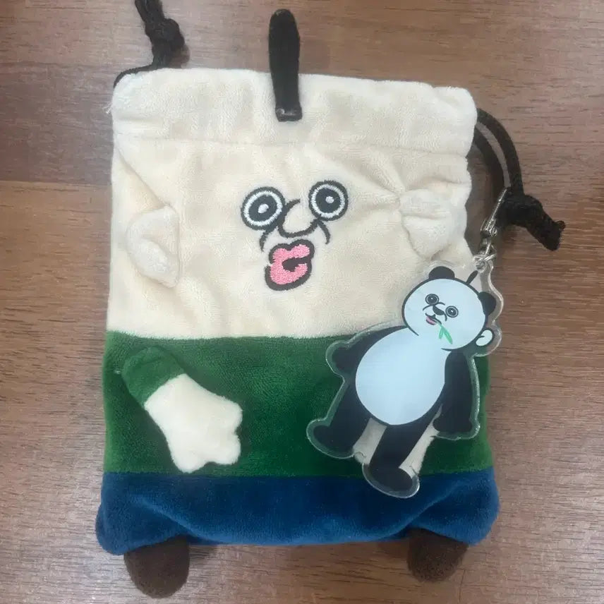 [BUNJANG] BBANGPPAANG Face Pouch with Keyring / 빵빵이 다용도 파우치+키링 팝니다