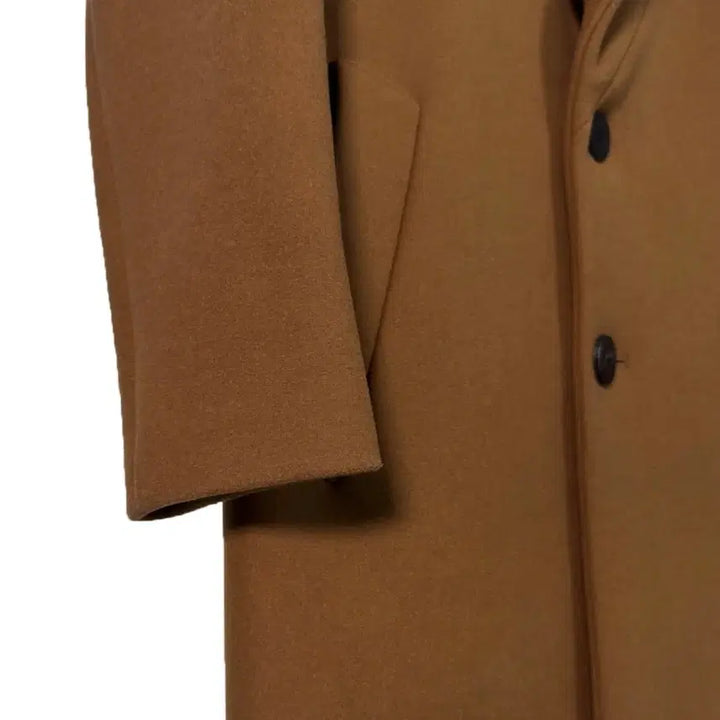 [BUNJANG] Wooyoungmi Long Wool Cashmere Coat - Camel / [46] 우영미 남성 싱글 울 캐시미어 롱 코트 카멜