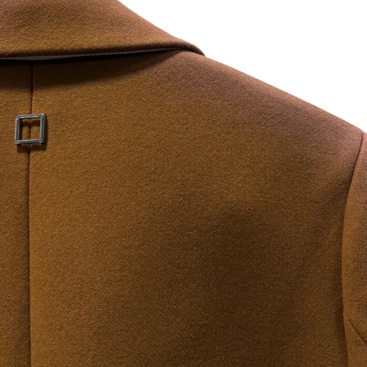 [BUNJANG] Wooyoungmi Long Wool Cashmere Coat - Camel / [46] 우영미 남성 싱글 울 캐시미어 롱 코트 카멜