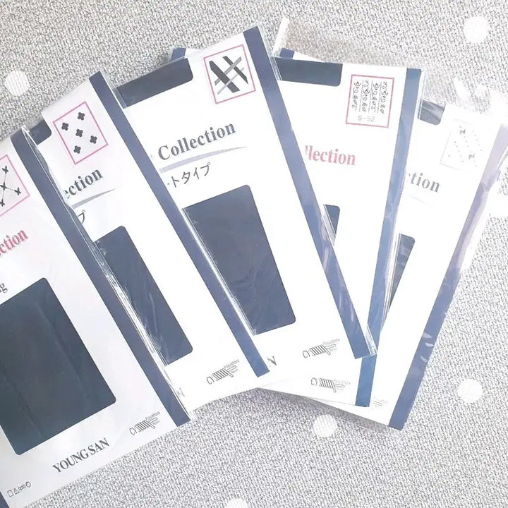 [BUNJANG] Sheer Sexy Stockings 5-Piece Collection / 시스루 섹시 스타킹 5종 Collection