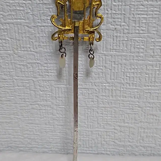 [BUNJANG] Antique Pure Silver Cloisonne Hairpin / 옛날  순은 칠보 떨잠 금도금 명품