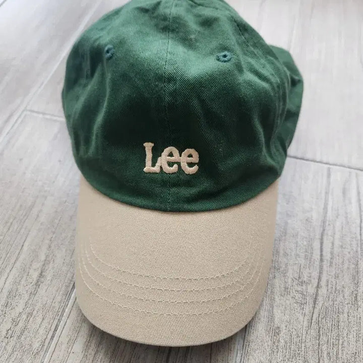 [BUNJANG] Lee Green/Ivory Ball Cap / 리(Lee) 볼캡 그린/아이보리 F