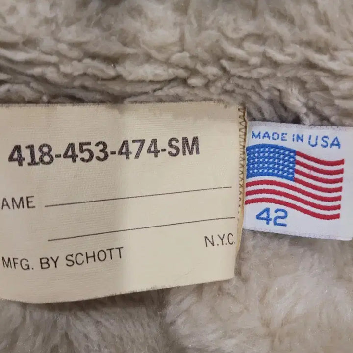 [BUNJANG] Schott NYC Leather Jacket with Fur Trim / Schott NYC Steerhide 가죽자켓