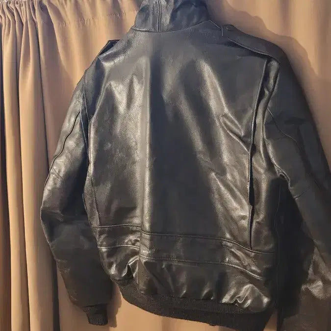 [BUNJANG] Schott NYC Leather Jacket with Fur Trim / Schott NYC Steerhide 가죽자켓