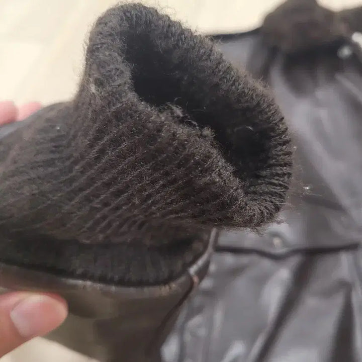 [BUNJANG] Schott NYC Leather Jacket with Fur Trim / Schott NYC Steerhide 가죽자켓