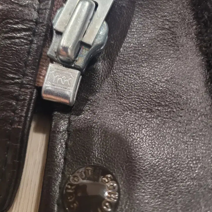 [BUNJANG] Schott NYC Leather Jacket with Fur Trim / Schott NYC Steerhide 가죽자켓