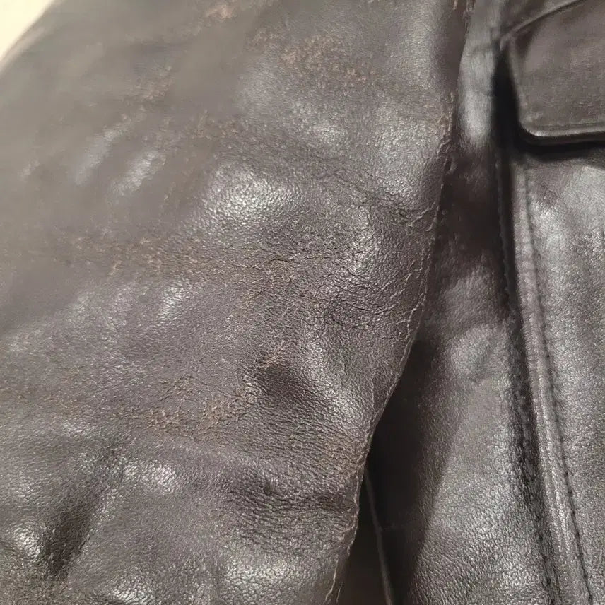 [BUNJANG] Schott NYC Leather Jacket with Fur Trim / Schott NYC Steerhide 가죽자켓