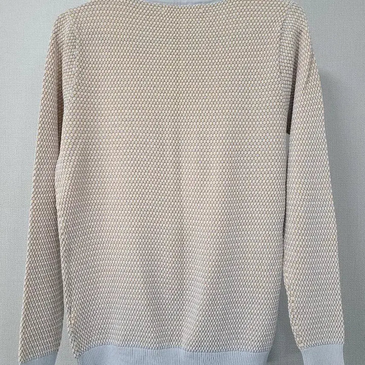 [BUNJANG] MAGJAY Ivory Knit Top / MAGJAY 라운드넥 니트 긴팔