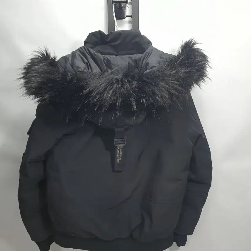 [SOLD OUT] 내셔널지오그래픽 숏패딩 타루가 덕다운 자켓 블랙 m
