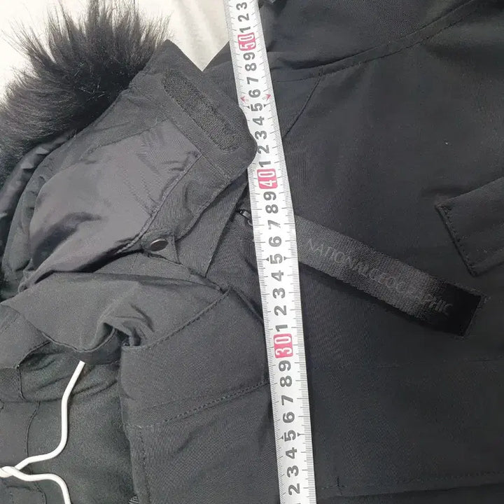 [SOLD OUT] 내셔널지오그래픽 숏패딩 타루가 덕다운 자켓 블랙 m
