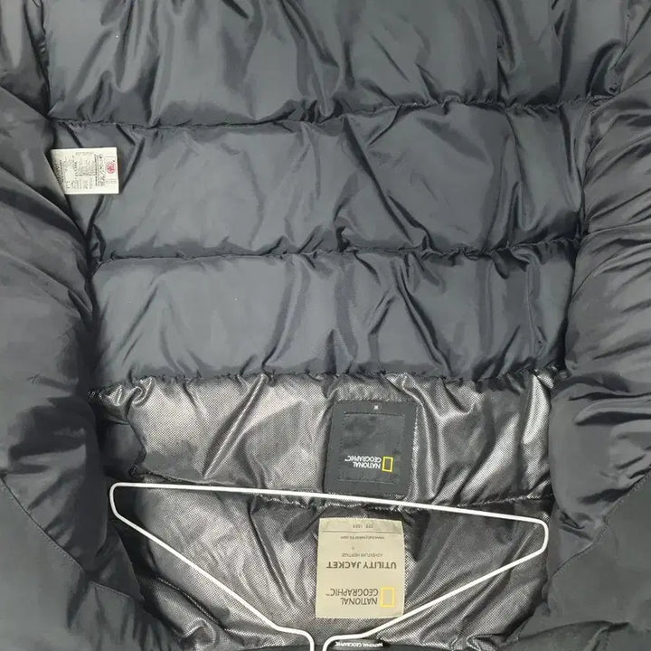 [SOLD OUT] 내셔널지오그래픽 숏패딩 타루가 덕다운 자켓 블랙 m