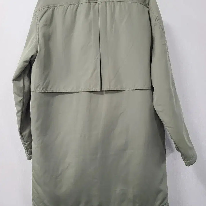 [BUNJANG] Paula Khaki Wrap Coat (Size 66) / 파울라 카키색 랩 코트 66