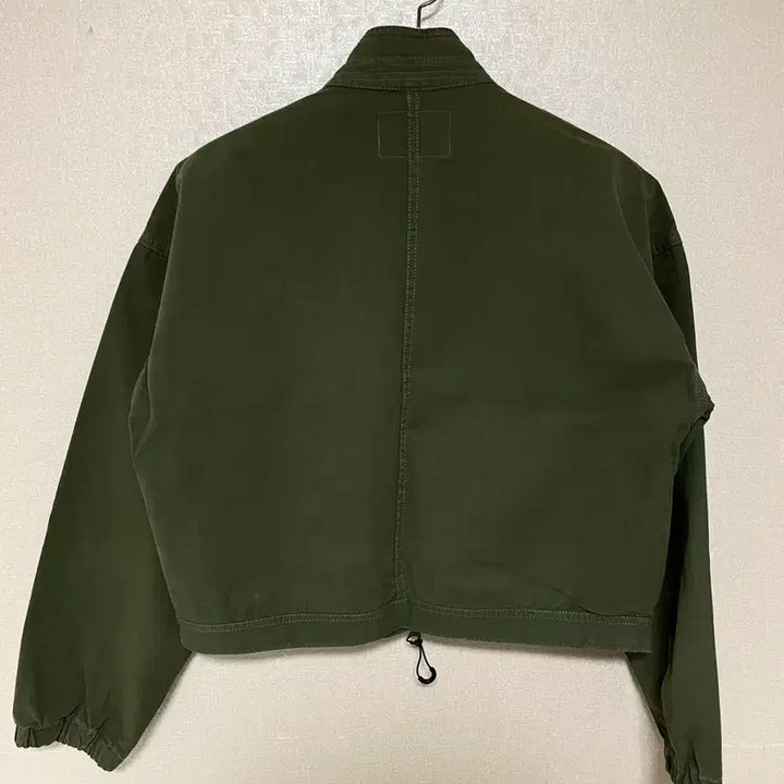 [BUNJANG] MGGN Macwoodgun Khaki Bomber Jacket (S) / MGGN 맥우드건 카키 봄버 야상 자켓 S