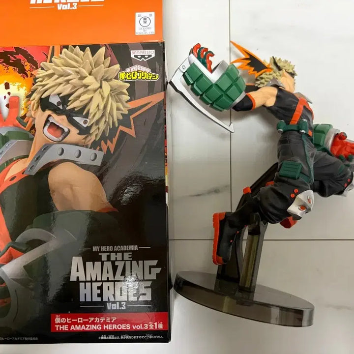 [BUNJANG] Banpresto Amazing Heroes Vol.3 Bakugo Figure / 반프레스토 어메이징 히어로즈 vol.3 바쿠고 피규어