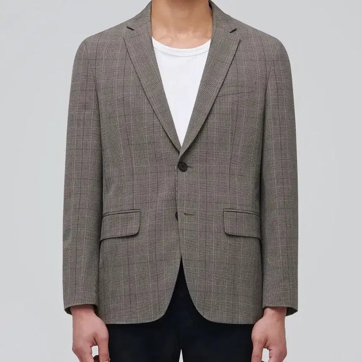 [BUNJANG] Musinsa Standard Glen Check Blazer &amp; Slacks Set / 무신사 스탠다드 글렌 체크 블레이저 셋업 L,31 사이즈