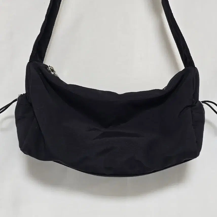 [BUNJANG] Keds Black Nylon Crossbody Shoulder Bag / 케즈 블랙 나일론 숄더백 크로스백 0316