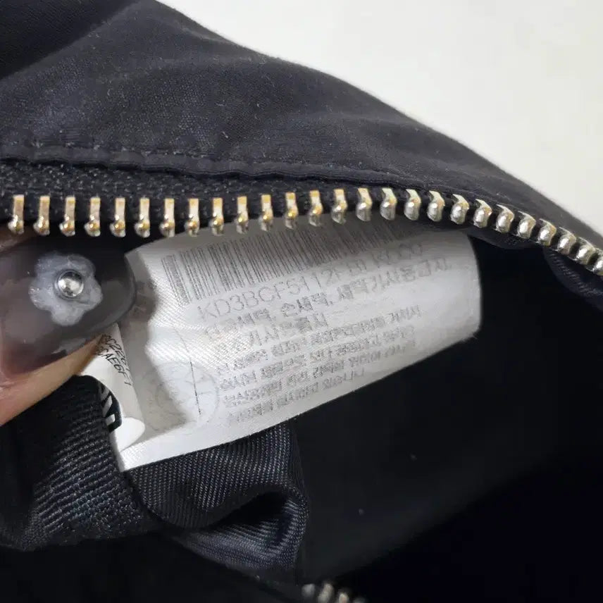 [BUNJANG] Keds Black Nylon Crossbody Shoulder Bag / 케즈 블랙 나일론 숄더백 크로스백 0316