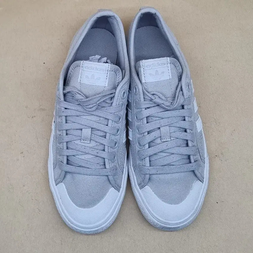 [BUNJANG] Adidas Nizza Low Gray Sneakers / 아디다스 니짜로우 그레이 스니커즈 250