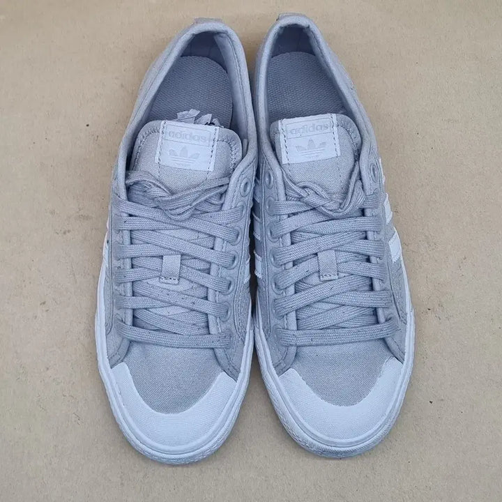 [BUNJANG] Adidas Nizza Low Gray Sneakers / 아디다스 니짜로우 그레이 스니커즈 250