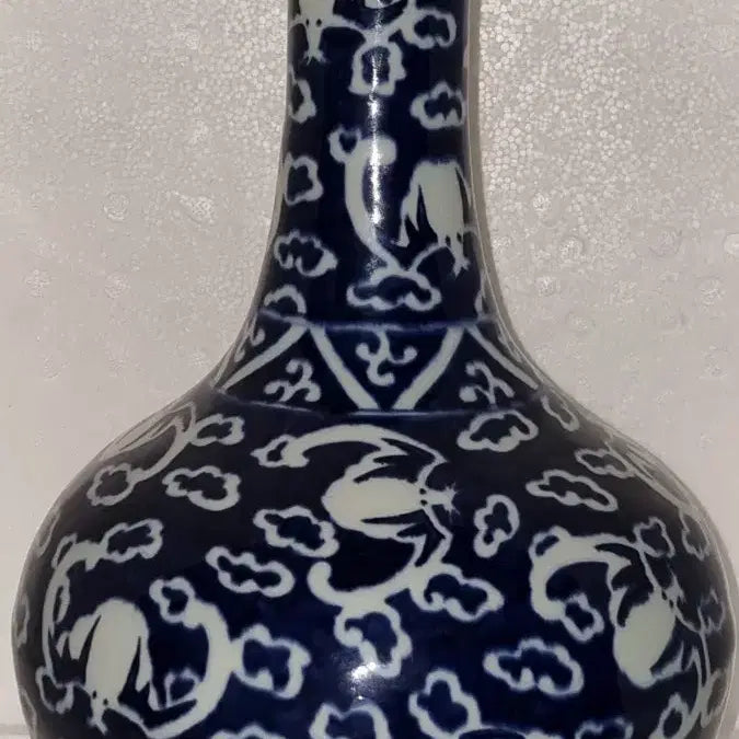 [BUNJANG] Daeming Manlyeok-nyeon Celadon Porcelain Vase / 대명 만력년제 청화백자 화병 높이34 지름23센 중국도자기 고도자 골통품