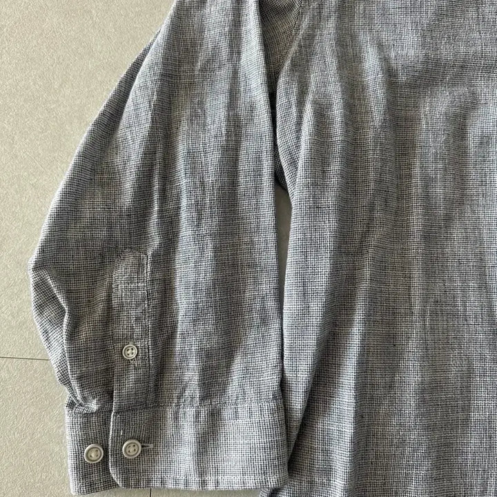 [SOLD OUT] NII 린넨 혼방 그레이 셔츠 XL