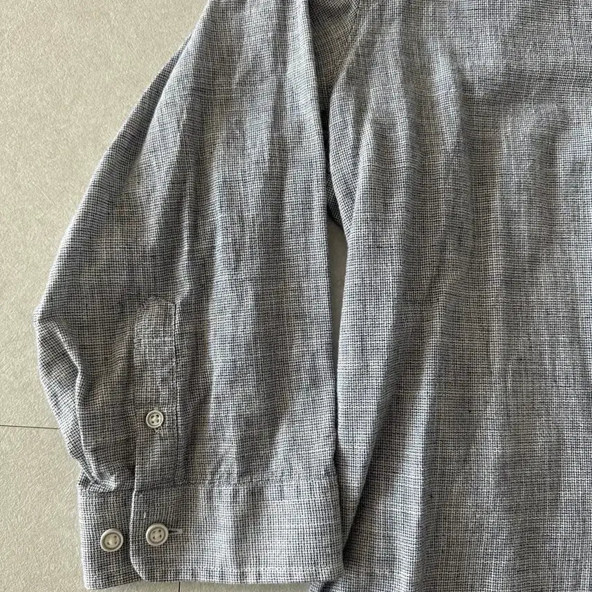 [SOLD OUT] NII 린넨 혼방 그레이 셔츠 XL