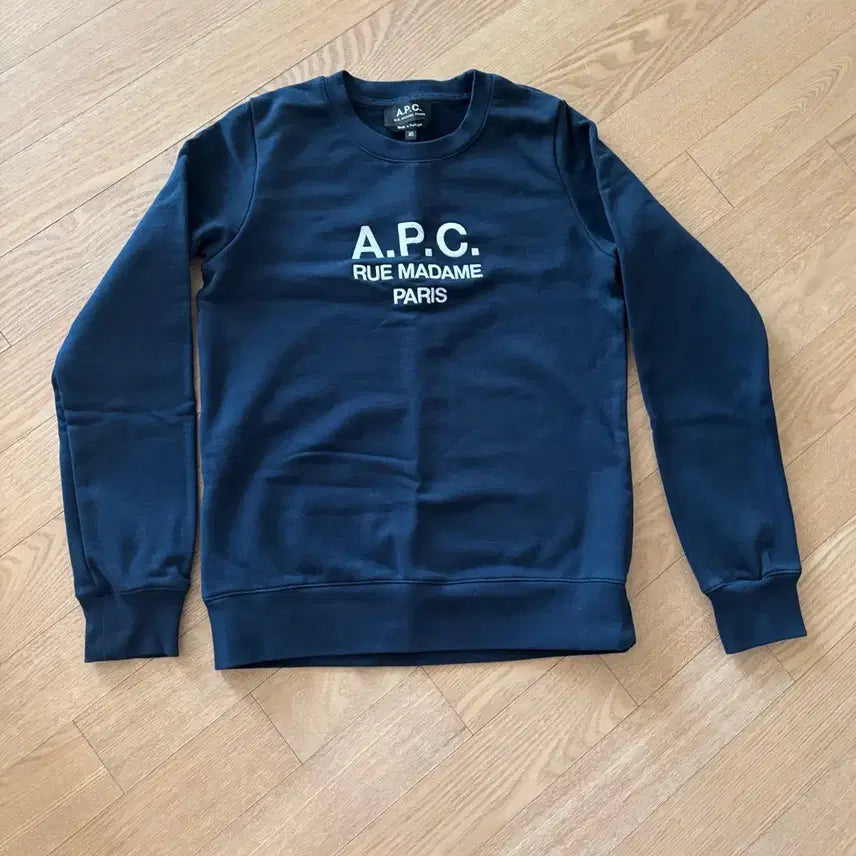 [BUNJANG] A.P.C. Navy Sweatshirt XS / A.P.C. 아페쎄 맨투맨 네이비 XS