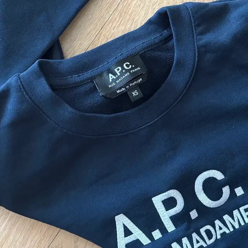 [BUNJANG] A.P.C. Navy Sweatshirt XS / A.P.C. 아페쎄 맨투맨 네이비 XS