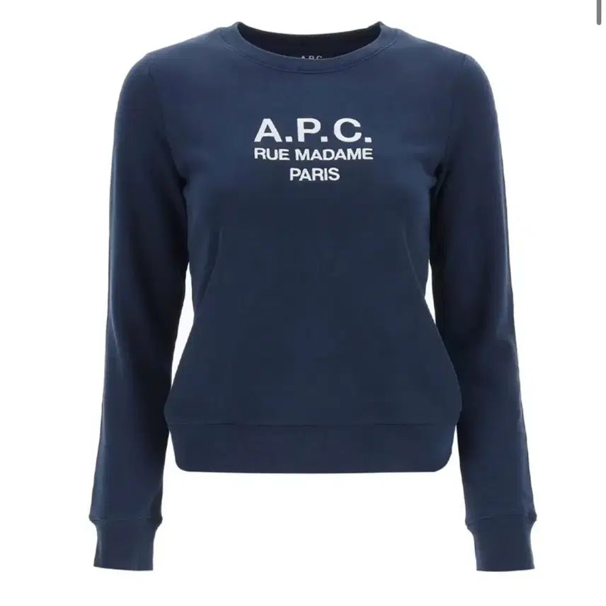 [BUNJANG] A.P.C. Navy Sweatshirt XS / A.P.C. 아페쎄 맨투맨 네이비 XS