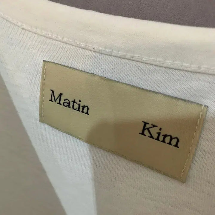 [BUNJANG] Matin Kim Love You Printed Oversized T-shirt / S MATIN KIM 마뗑킴 LOVE YOU 프린팅 오버핏 반팔티