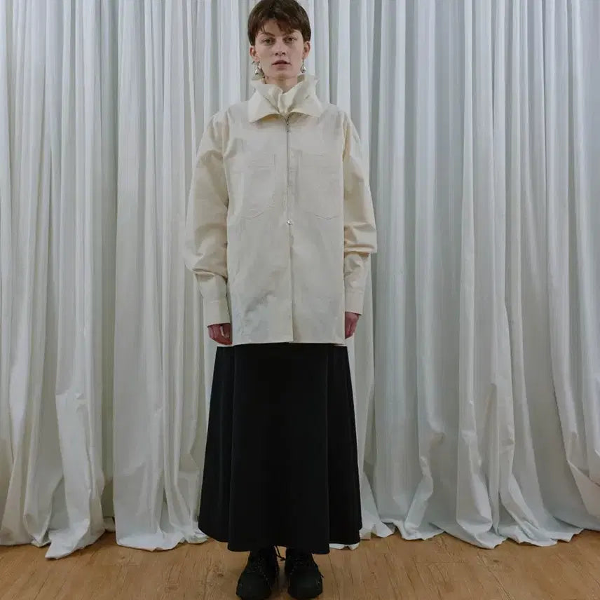 [BUNJANG] Ethos Maxi Wool Skirt - Size L / 에토스 맥시 울 스커트 L 사이즈