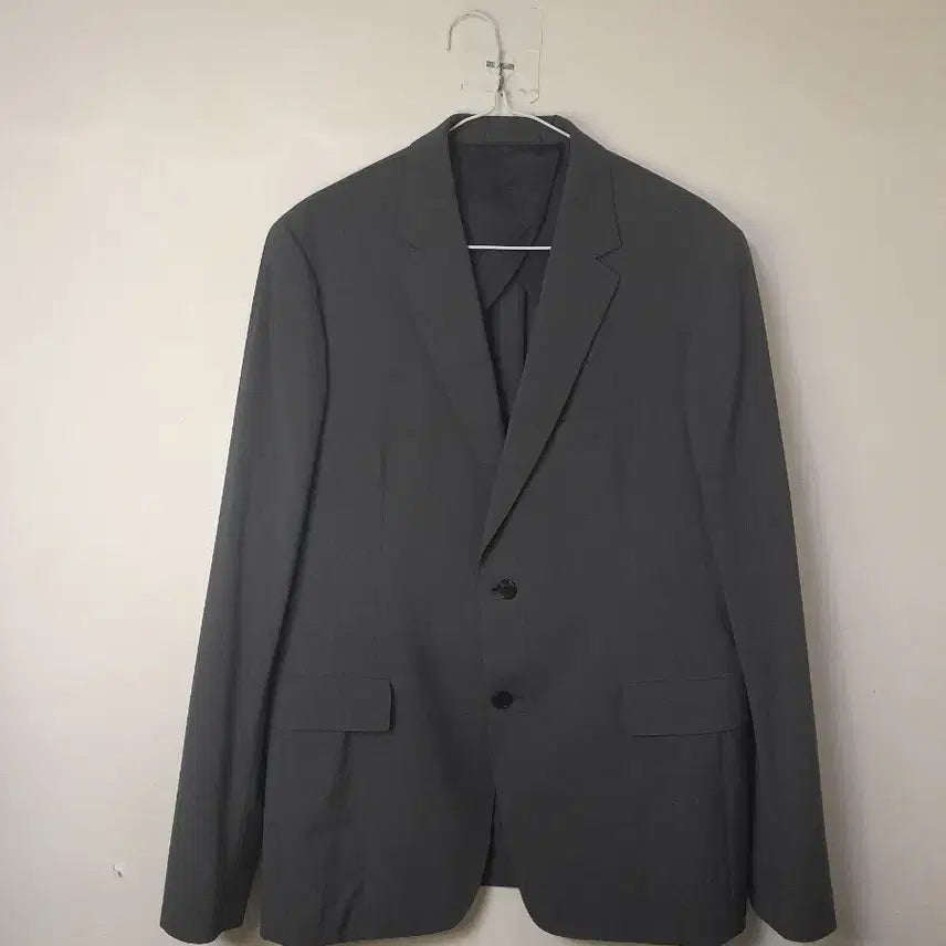 [BUNJANG] Allegri Italian Grey Wool Blazer / 알레그리 이태리산 그레이 울블레이져 52/105