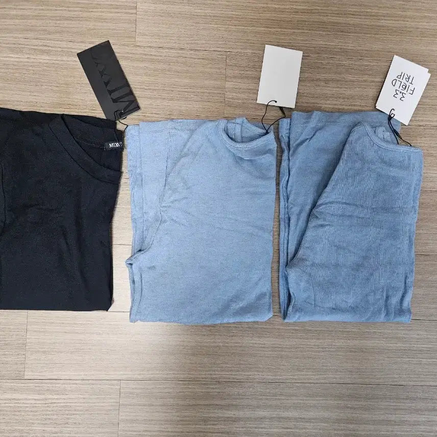 [BUNJANG] Soft Short Sleeve T-shirts Bundle Set / 3세트)부드러운 반팔티 새상품 일괄
