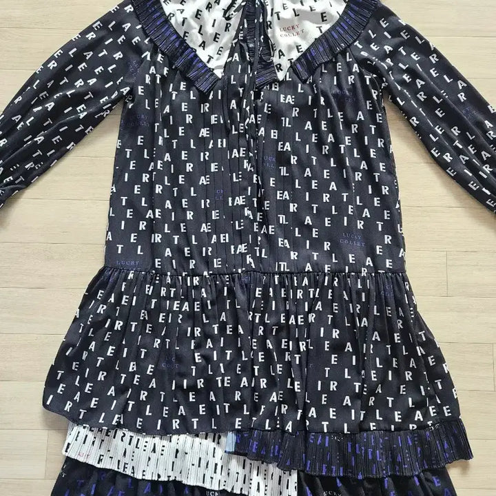 [BUNJANG] Maison de Meyer Chiffon Long Dress / 메종드메이어 쉬폰 롱 원피스 6