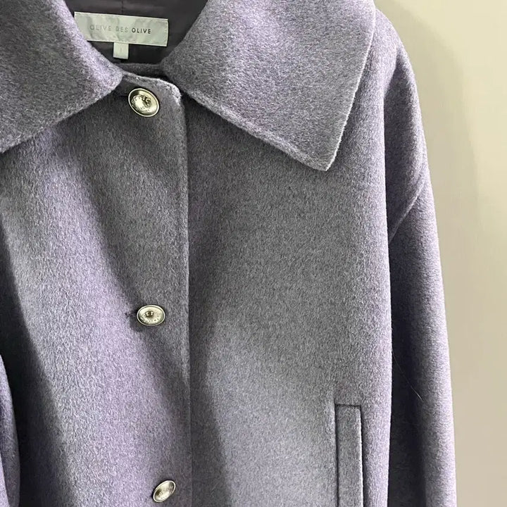 [BUNJANG] Olive Des Olive Handmade Short Jacket Coat / 올리브데올리브 핸드메이드 숏 자켓 코트 보라 퍼플