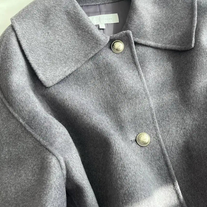 [BUNJANG] Olive Des Olive Handmade Short Jacket Coat / 올리브데올리브 핸드메이드 숏 자켓 코트 보라 퍼플