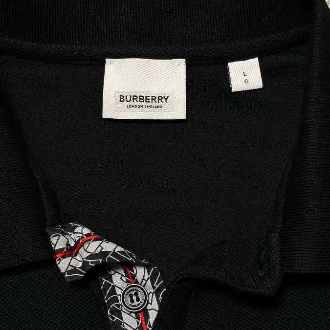 [BUNJANG] Burberry PK Logo Patch T-shirt / [L 시이즈] 정품 버버리 로고패치 PK 반팔티셔츠