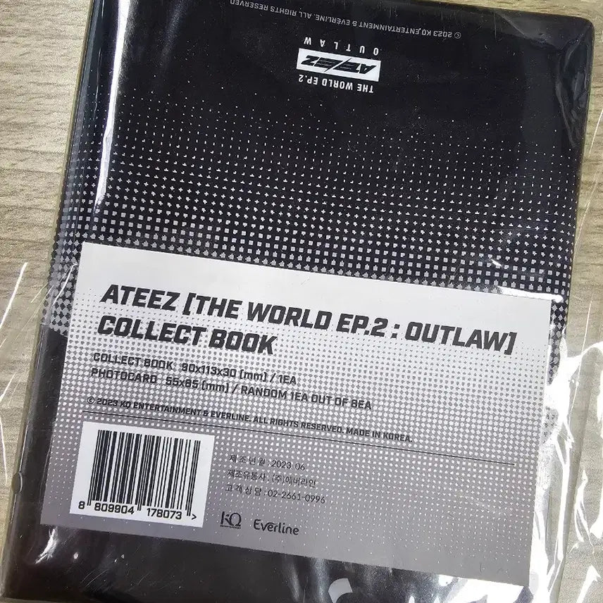 [BUNJANG] ATEEZ Outlaw Bouncy Everline Collect Book / 에이티즈 아웃로우 바운시 에버라인 콜렉트북 콜북