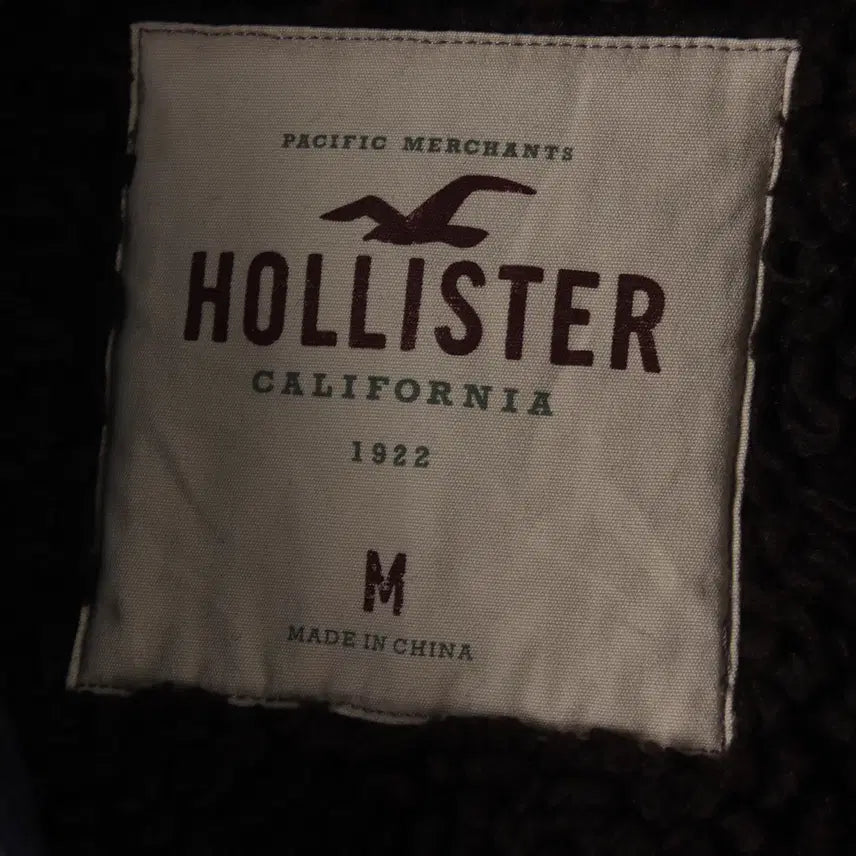 [BUNJANG] Hollister Fleece Lined Hoodie Navy (M) / 홀리스터 안감 털 후드집업 네이비 (M) 4437